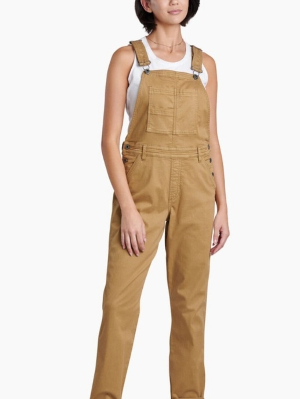 Kuhl Womens Tan Khaki Casual Overalls - Worn Once